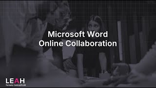 Contract Collaboration in Word Online | Leah, formerly ContractPodAi