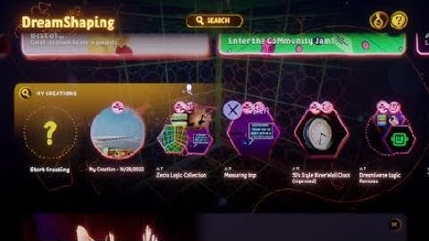 How To Follow & Access Curated Assets In Dreams PS4