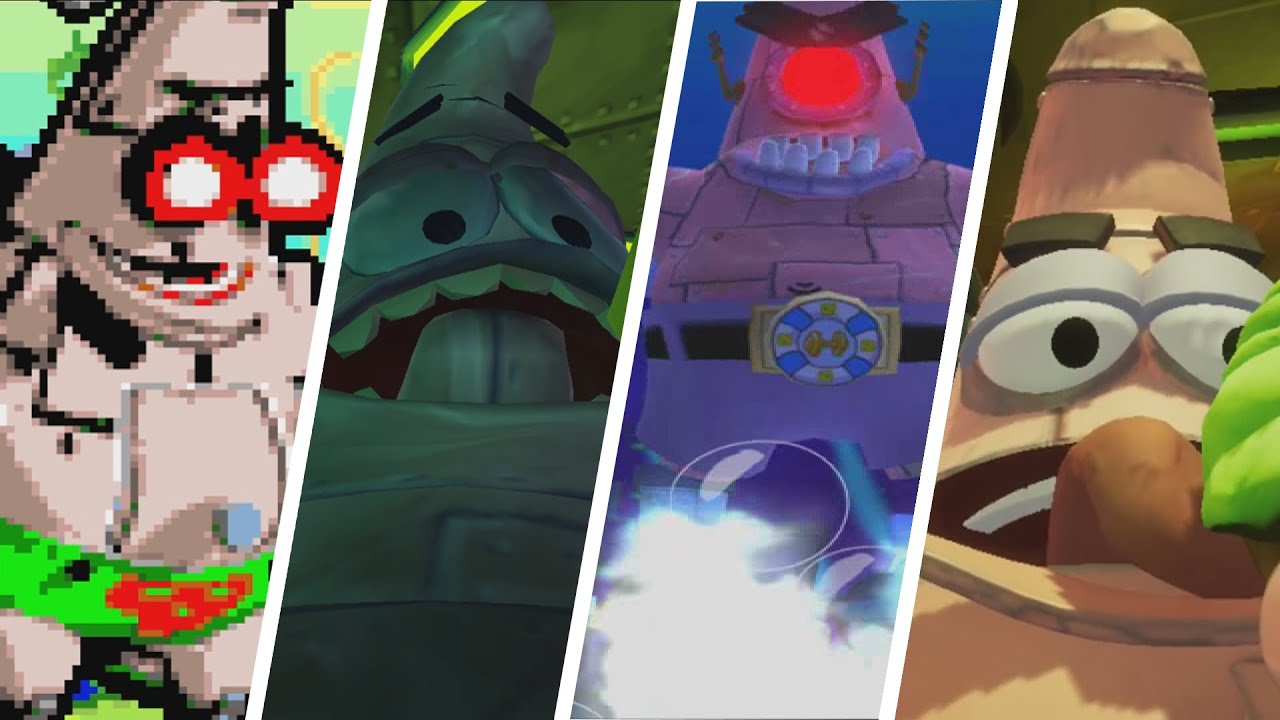 SpongeBob Series - All Robo Patrick Bosses (2003 - 2020)