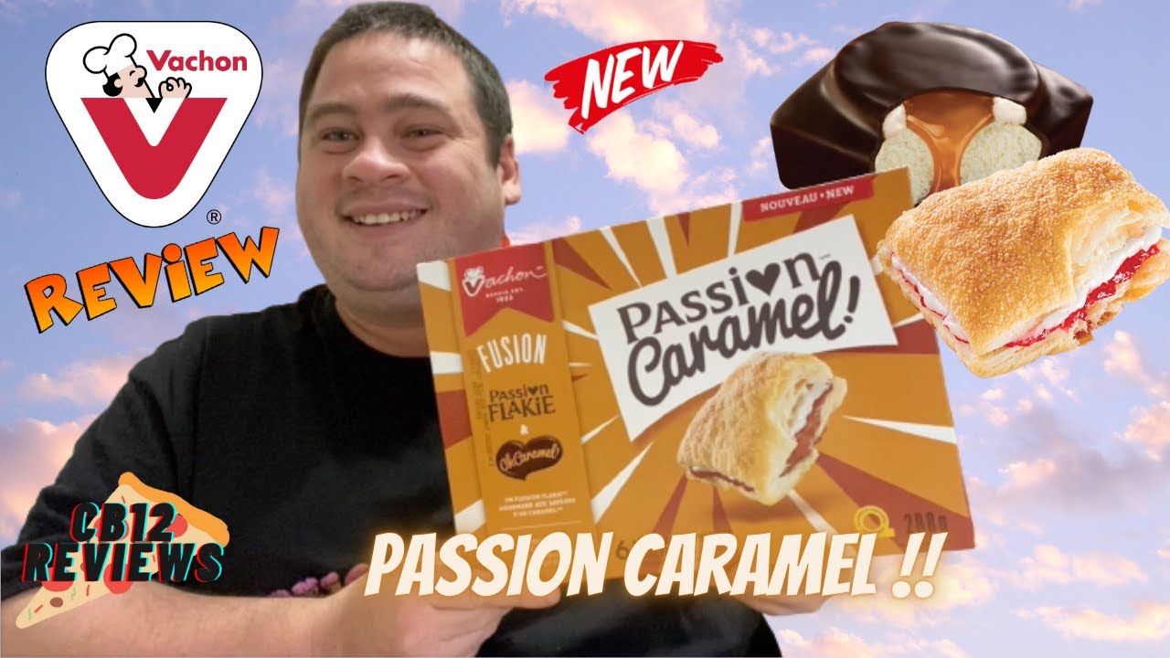 🧁 "NEW" Vachon Passion Caramel! foodreview cakes snack YouTube