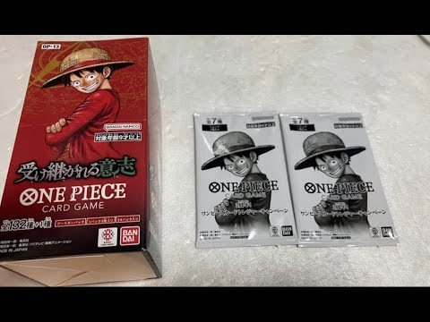 ONE PIECEカード 受け継がれる意志 母が好きなエース狙って1BOX