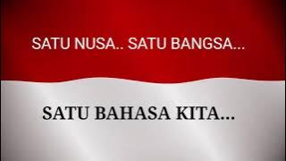 Instrumen Lagu Satu Nusa Satu Bangsa Lirik  - Lagu Nasional Indonesia