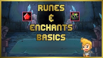 📝 Back To Basics! | Runes & Enchants!!! | Bit Heroes Quest 🏹