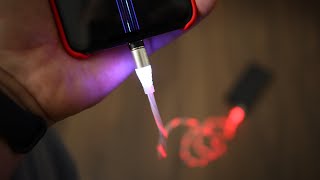 НОВЫЙ СВЕТЯЩИЙСЯ МАГНИТНЫЙ КАБЕЛЬ! TOPK LED Magnetic Cable ► ТЕПЕРЬ Я ВИДЕЛ ВСЕ!