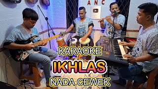 IKHLAS KARAOKE NADA CEWEK RITA SUGIARTO