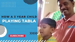 How A 3 Year Child Playing Tabla || NT MUSIC || screenshot 5