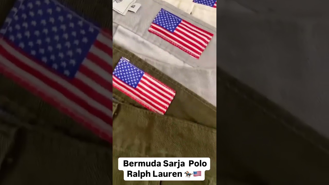 Bermuda Polo Ralph Lauren 100% Originais 🇺🇸🏇