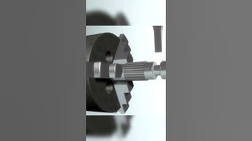 HOW LATHE MACHINE CHUCK WORKS | MECHANICAL COMPONENT | #mechanicalengineering #technology #lathe