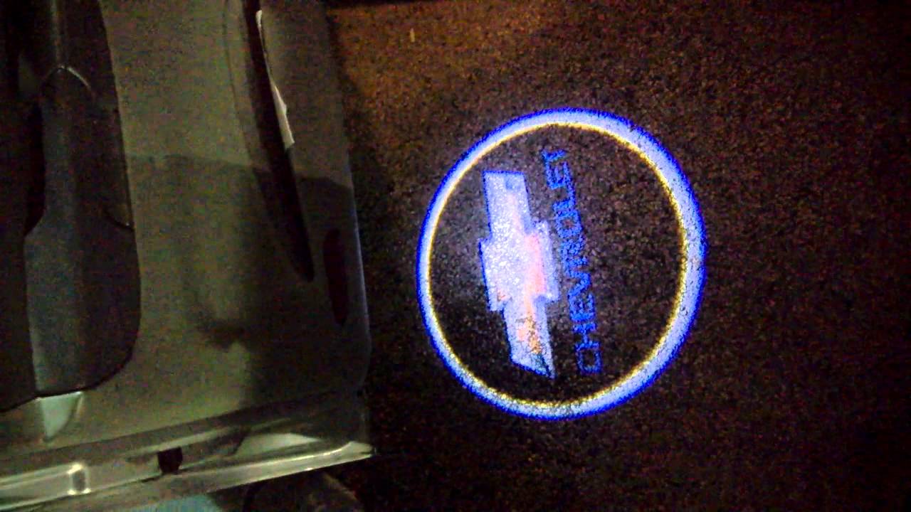 Chevy LED Ghost Shadow Courtesy Lights - YouTube