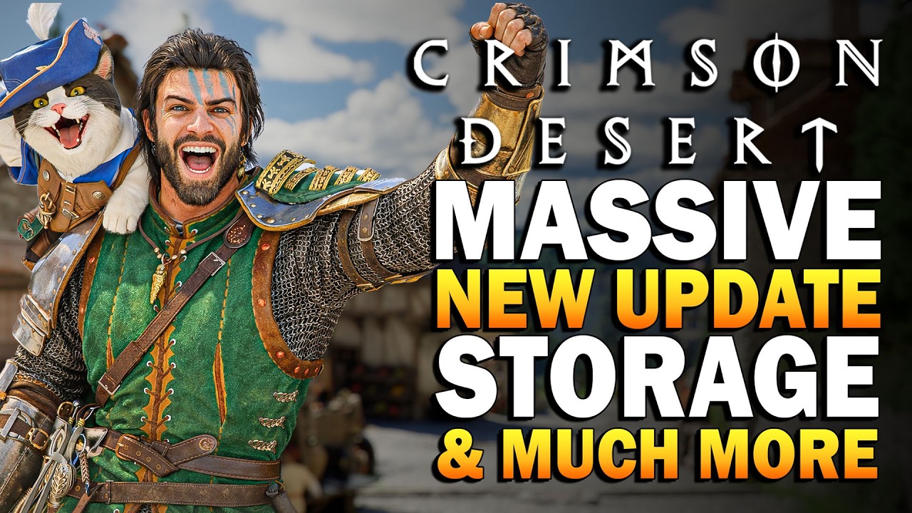 Crimson Desert Finally Adds Storage & Much More - New Update!