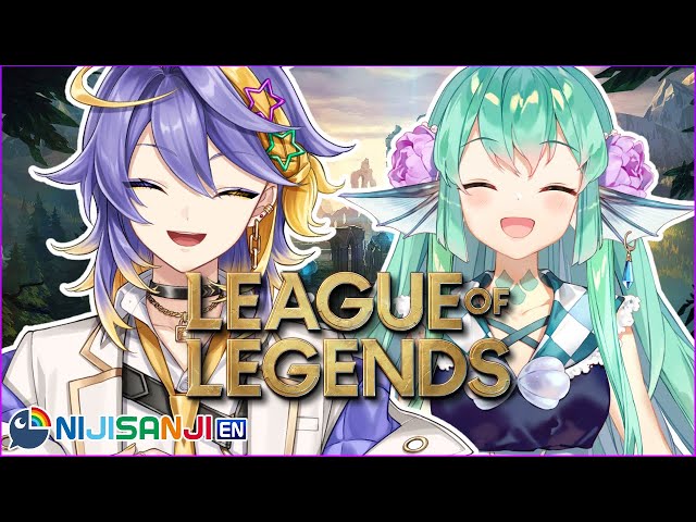 【LEAGUE OF LEGENDS】Double teaming bot with feesh【NIJISANJI EN | Aster Arcadia】「Collab」 ft. Finanaのサムネイル