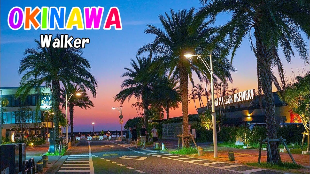 Japan, Okinawa, -Chatan Americanvillage Walk 2021,09,