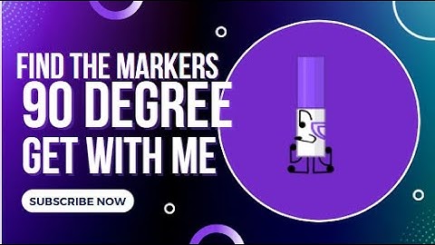 How to get *90 DEGREE* Marker | Roblox "Find the Markers"