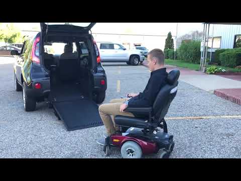 2017 Kia Soul Wheelchair Accessible Power Rear Entry Freedom Motors Conversion How To Exit Ramp