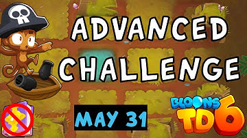 Bloons TD 6 Advanced Challenge | How To beat F Bad | No MK No Powers Used | May 31 2023