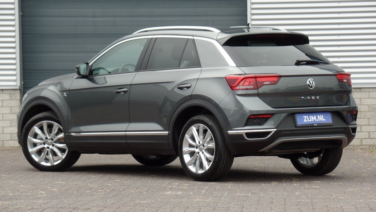 Volkswagen NEW T-roc Sport 2018 Indium Grey 18 inch Grange Hill walk ...