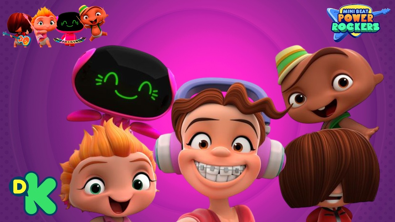 🎹🎼 Hits que no paran de sonar ¡A ROCKEAR CON LOS MBPR! 🎸🎵 | Mini Beat Power Rockers | DK Latam