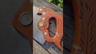 Unboxing A Vintage Disston D-23 Hand Saw In Good Condition #Asmr #Tools