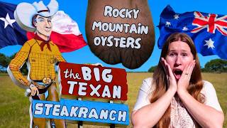 Aussies Visit the World Famous BIG TEXAN!
Come along as us Aussies hit the Big Texan Steak Ranch in Amarillo, Texas for the THIRD time because once just isn’t enough! We’re diving headfirst into the iconic Texan experience: giant steaks, unforgettable vibes, and yes… taking on the infamous calf fries again (BULL TESTICLES!!!). Strap in for laughs, reactions, and one wild foodie adventure! Thank you Big Texan
@BigTexanSteakRanch This wont be our last visit, maybe even next time one of us might even attempt that 72oz challenge!
#amarillotx #thebigtexan #steakhouse #texas #competitiveeating #aussies #texasfood #foodchallenge #testicles #bull #rvlife #travelvlog #travelusa #usafoodlovers
A huge shoutout to the incredible competitive eaters featured in this video—these legends take food challenges to a whole new level!
@jwebbycaneat @mollyschuyler-Mom-Vs-Food @RainaHuang
→ Follow From the Beginning of our Journey → https://youtu.be/k9woKOfpoTo?si=18p2cgjtlFRNVslP
→ Our Disney Visits → https://youtube.com/playlist?list=PLfxWr9O9Sw2N2W65cOeJdwPM6UX4y7hqr
→ Route 66 Travel Vlogs → https://youtube.com/playlist?list=PLfxWr9O9Sw2Ml2U4gyqPt8jgdcpKMT6dU
-
WHERE YOU CAN FIND US:
→ Instagram → https://www.instagram.com/theroadbechandcalls/
CONTACT US HERE:
→ Email → theroadbechandcalls@gmail.com
-
Hi, we are Dylan and Stacey, come join us on the road to adventure! Were travel enthusiasts who love exploring the world one mile at a time. From breath-taking landscapes to quirky roadside attractions, were always on the lookout for the next adventure. So come along for the ride and dont forget to buckle up and subscribe! Aussies Visit the World Famous BIG TEXAN!