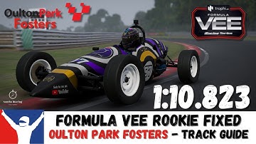 iRacing Formula Vee Oulton Park Fosters Guide - 1:10.823 - Rookie Fixed Setup