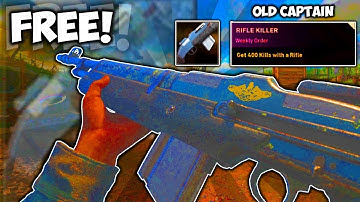 *MUST* unlock FREE EPIC BAR "OLD CAPTAIN" in Call Of Duty WW2 (MUST UNLOCK) COD WW2