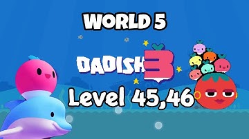 Dadish 3 World 5 Marfundo Sea level 45,46 | Dadish 3 Level 43,44 | Dadish Gameplay