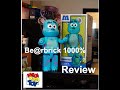 MONSTER INC BEARBRICK COLLECTION SULLY 1000%