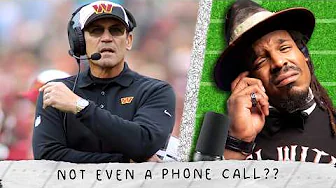 Cam Newton on Ron Rivera NOT EVEN CALLING from the Washington Commanders... "That hurt..." thumbnail