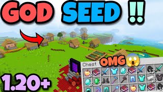 🔥(GOD SEED) Minecraft Bedrock & Pocket Edition | Seed Minecraft 1.20 | Minecraft Seeds