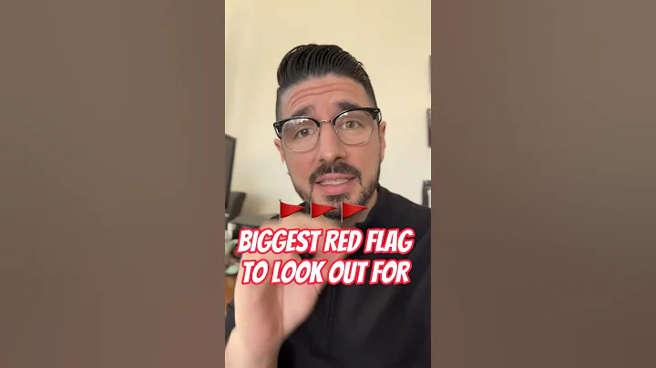 THE BIGGEST Red Flags in Dating ⚠️ #shorts #datingadvice #relationshipadvice