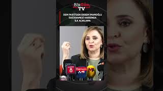 Dem Partiden Ekrem İmamoğlu Iddianamesi Hakkında Ilk Açıklama