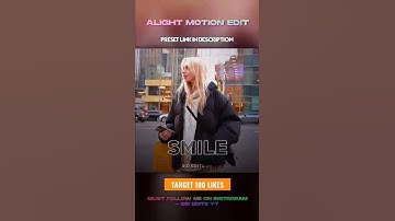 Alight motion Efx Video Editing | AestheticCandy Style video PRESET Alight motion Link in Descrp