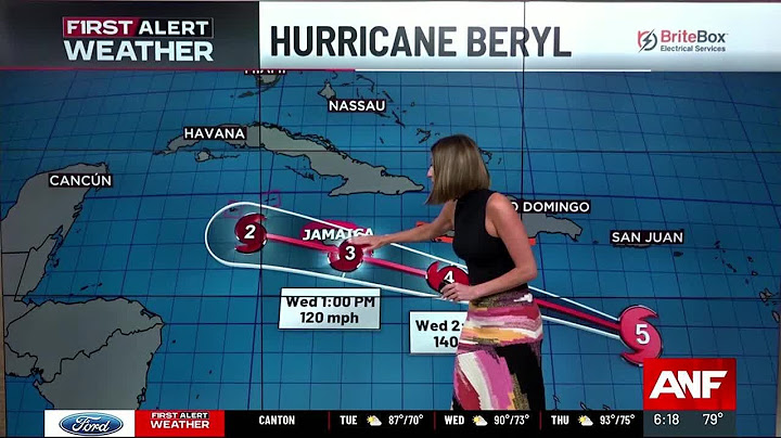 THE LATEST: Hurricane Beryl grows to Category 5 strength as it razes southeast Caribbean islands