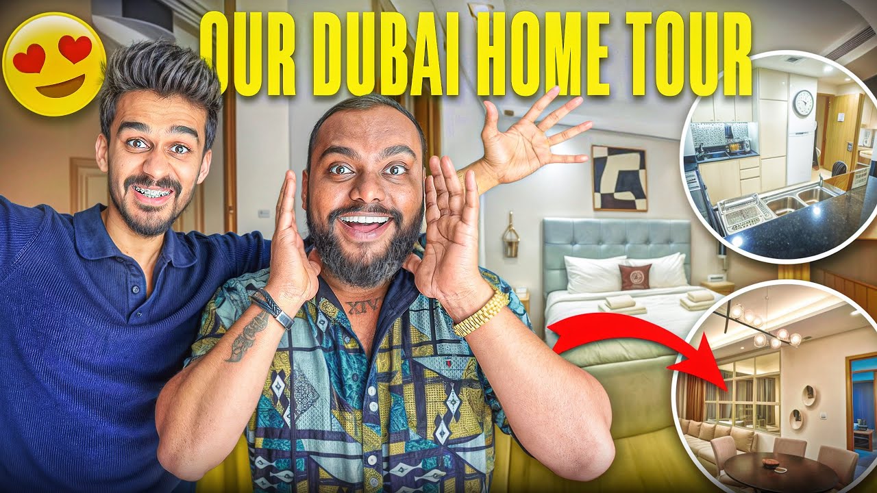 Dubaiನಲ್ಲಿ Indian Cricket Team ನಮ್ ಪಕ್ಕದ್ Buildingನಲ್ಲಿ  🤯 | Samsameer_insta