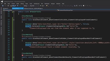 27 final run of the unit tests