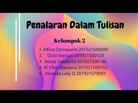 Video: Apa yang dimaksud dengan penalaran dalam tulisan?