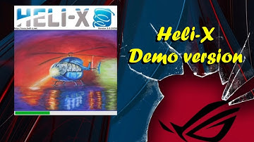How to install Heli-X in Demo version