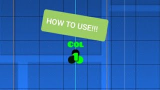 How to use Color Trigger in GEOMETRY DASH [GD BIGKING] screenshot 3