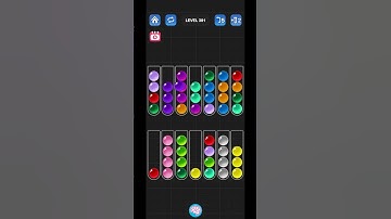 Another Lv 381 Ball Sort Puzzle - Color Game / 顏色分類遊戲 / ボールソーティングパズル (Guru Game)  #ballsortpuzzle