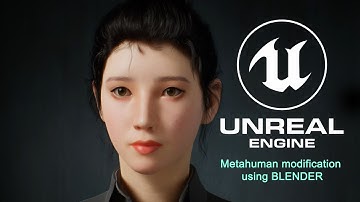 Unreal Digital Humans | MetaHuman - Blender Custom 003