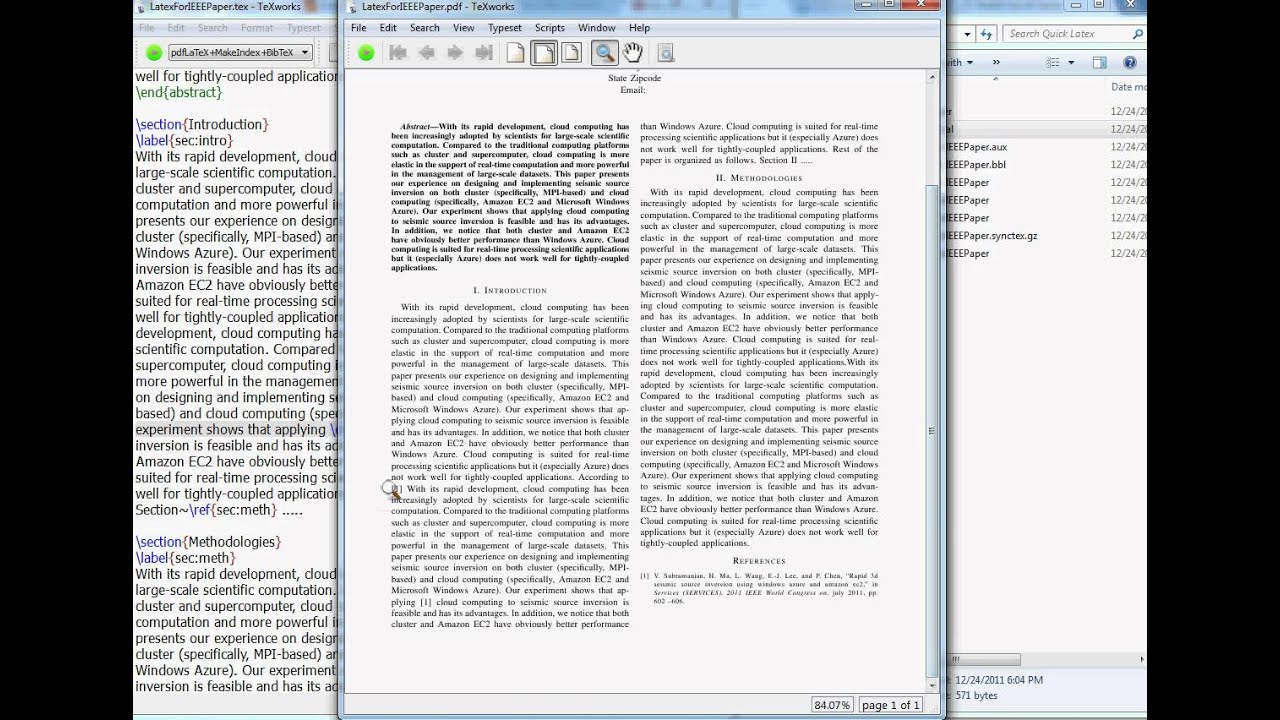 Latex Tutorial How To Cite References Paper Articles In Latex Youtube