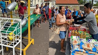 JOGO DA BONDADE: Role a Bola e Distribua Alegria com Cestas Básicas!