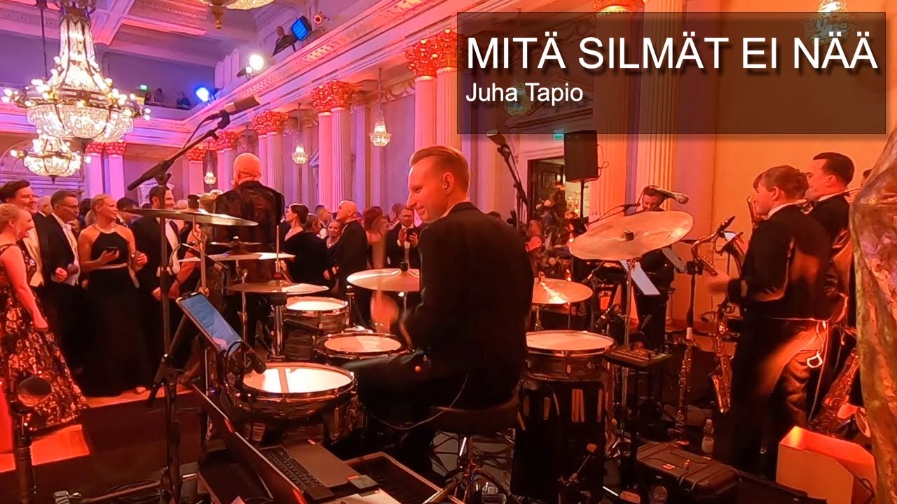 Juha Tapio - MITÄ SILMÄT EI NÄÄ - Drum cam (Linnan juhlat 2024)