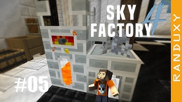SkyFactory 4 - Ep.05 - Tinker’s mini smeltery, Coal tree, And Tin tree.