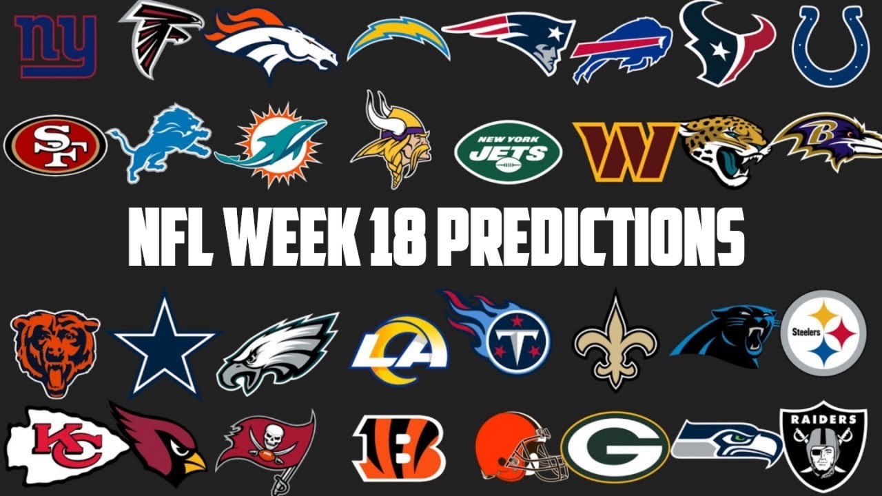 Tailgate Talk NFL WEEK 18 PICKS! 