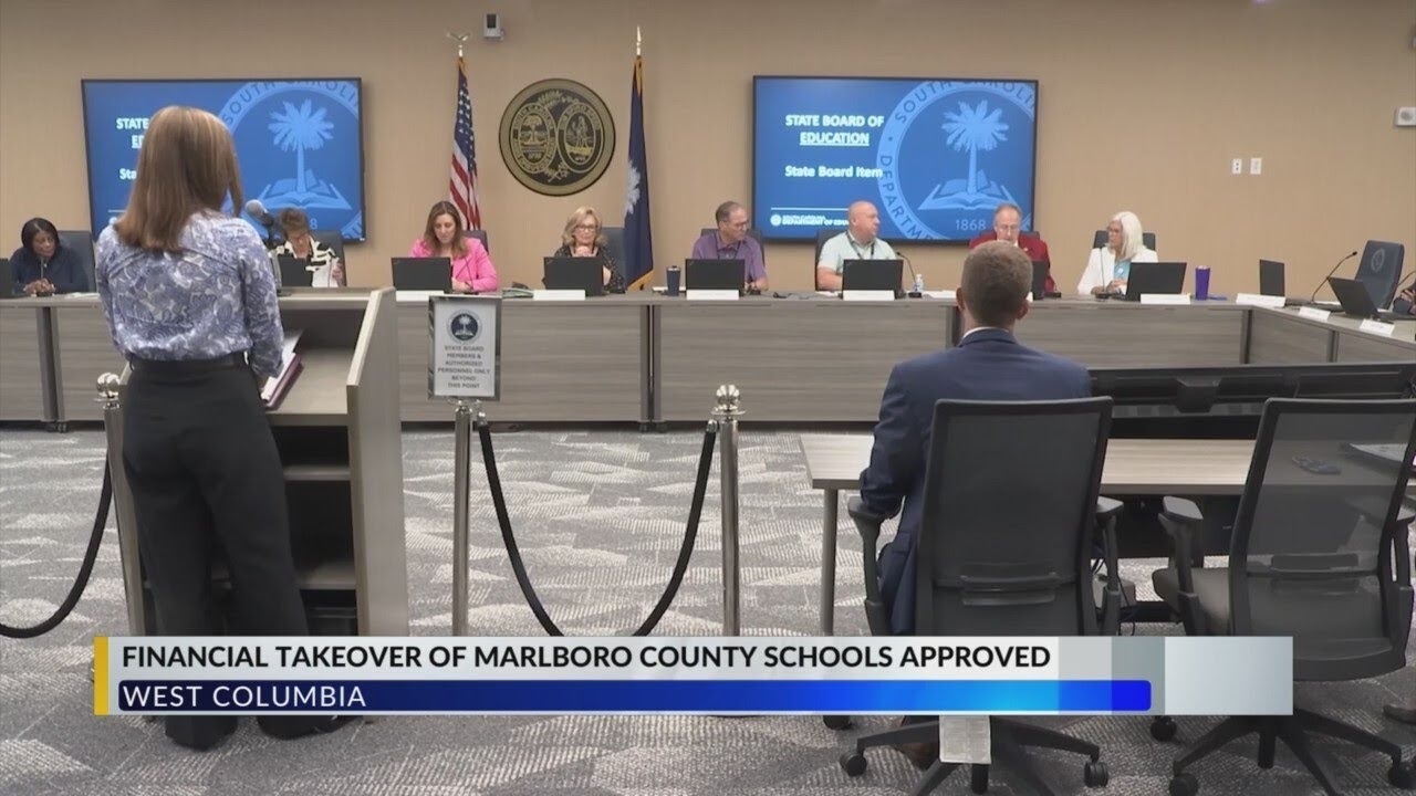 State approves financial takeover of Marlboro County School District ...