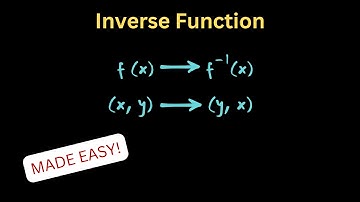 Learn Inverse Functions the Easy Way! STEP-BY-STEP GUIDE. Pre-Calculus 12, Algebra II