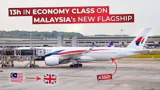 Economy Class from Kuala Lumpur to London aboard MALAYSIA AIRLINES Airbus A350-900 | BRUTALLY HONEST