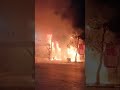 اتش زدن بانک صادرات