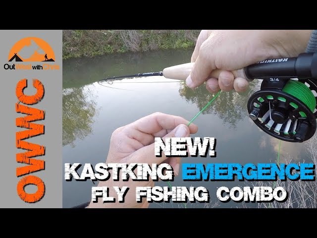 NEW! KastKing Emergence Fly Fishing Combo - Great Starter Kit for New Fly  Fishermen 